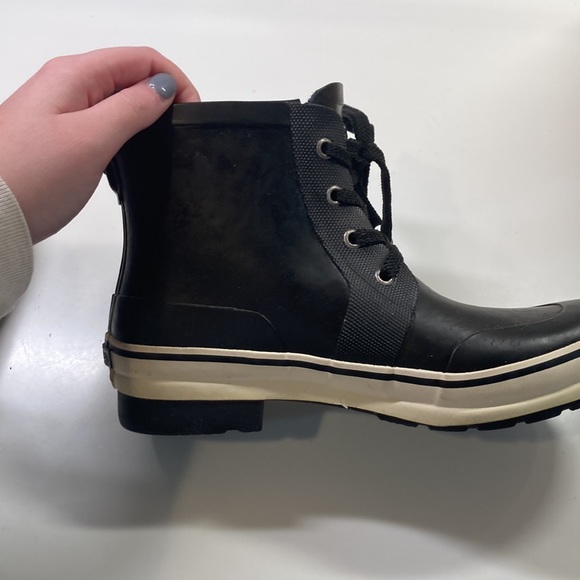 Womens Nautica Ankle High Rain Boot Size 9 WORN TWICE - Picture 8 of 12